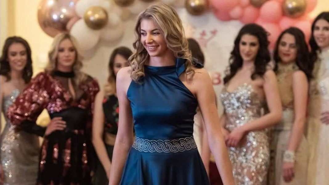 Monika Hršak - haljina za miss - cover