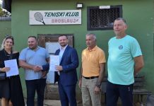 Nakon 60 godina u Oroslavju se grade nove teniske svlačionice