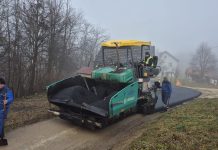 U Donjem Škrniku i Razvoru sanirano klizište i cesta