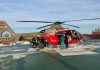 Prva zračna intervencija s helidroma OB Varaždin