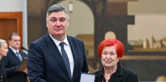 Sonja Borovčak odlikovana Redom hrvatskog pletera